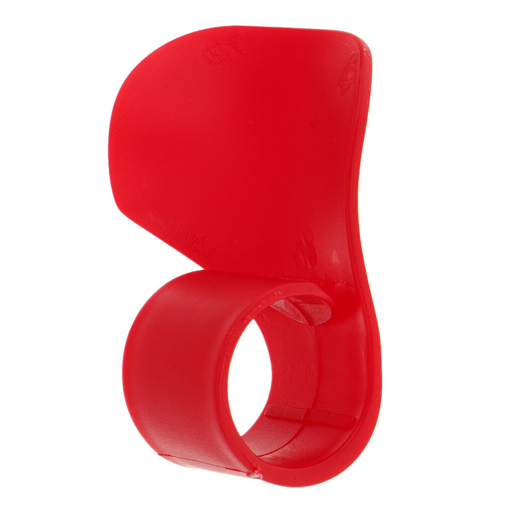 Motorcycle Throttle Assist Clip Clamp Wrist Rest Cruise Control Grips Red