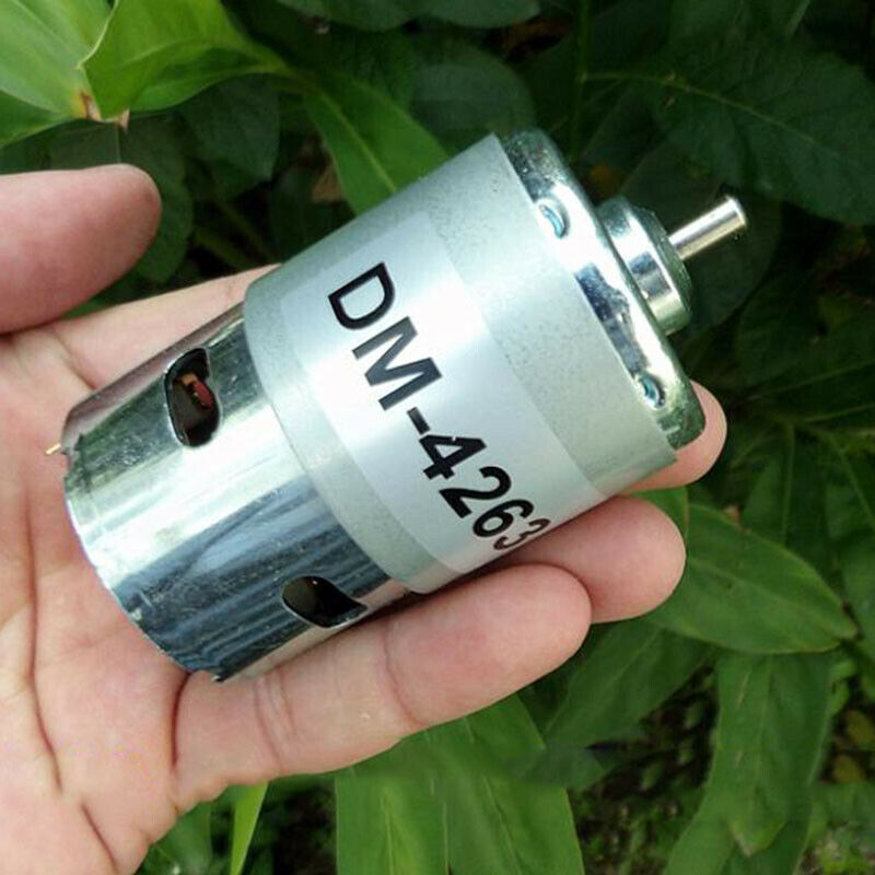 Mute 775 Motor DC 24-36V 6000RPM Low Speed Large Torque 5mm Shaft for DIY Parts