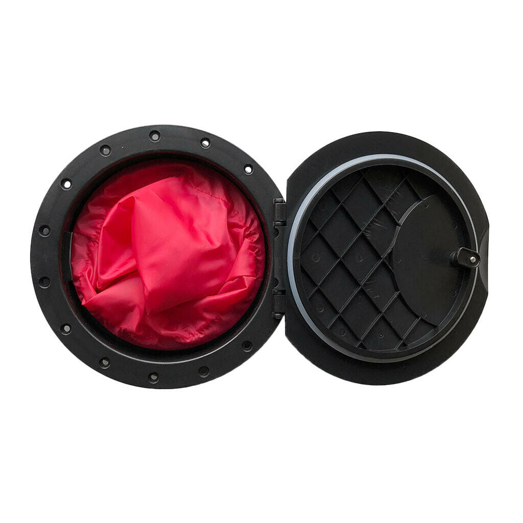 11" Deck Plate Boat Kayak Canoe Storage Bag Hatch Cover Kit Accessories 28cm