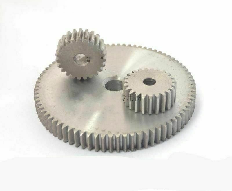 1Mod 26T Spur Gear 45# Steel Pinion Gear Thickness 10mm Reference Diameter 28mm