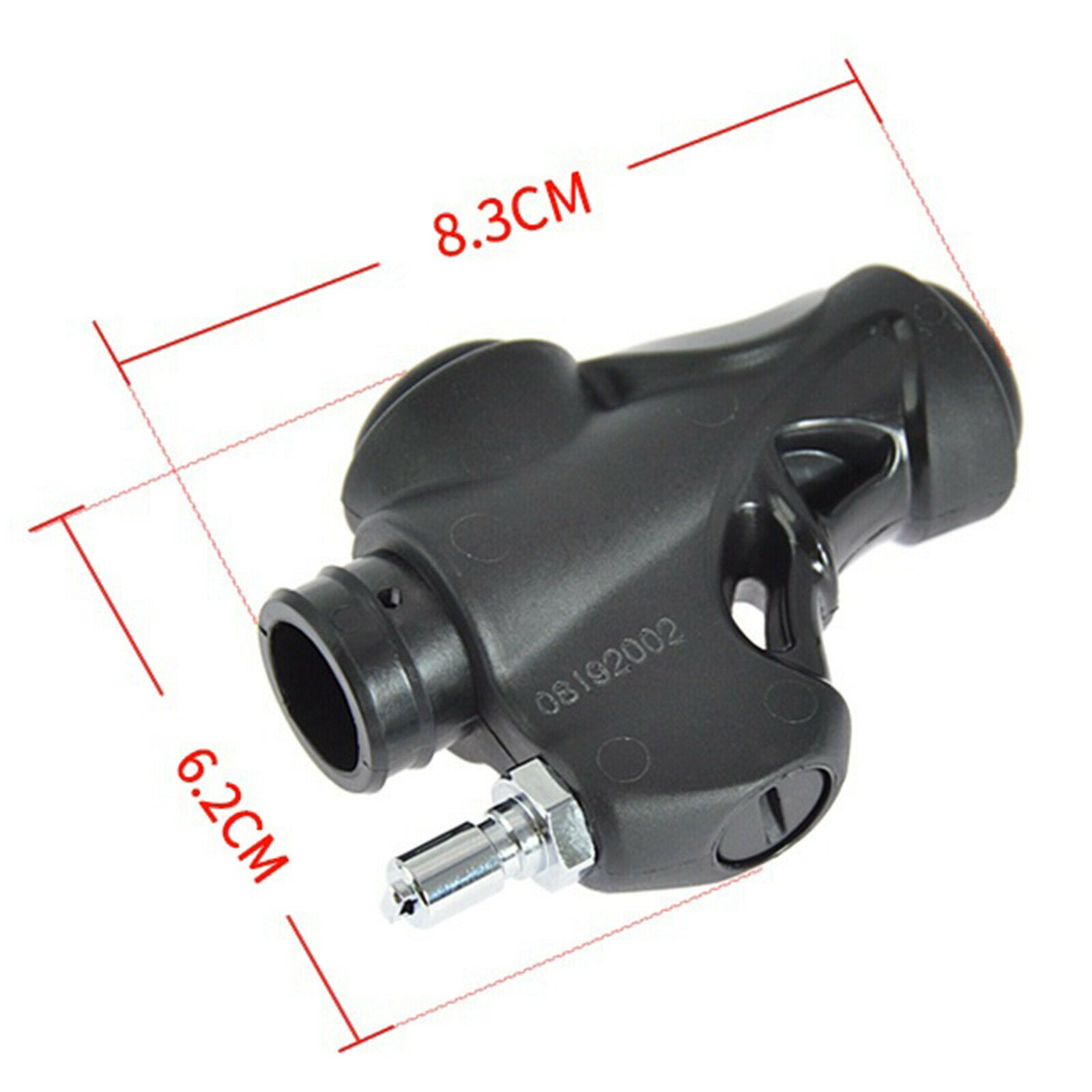 Scuba Diving Universal BCD 45-Degree Oral Power Inflator Diver Buoyancy