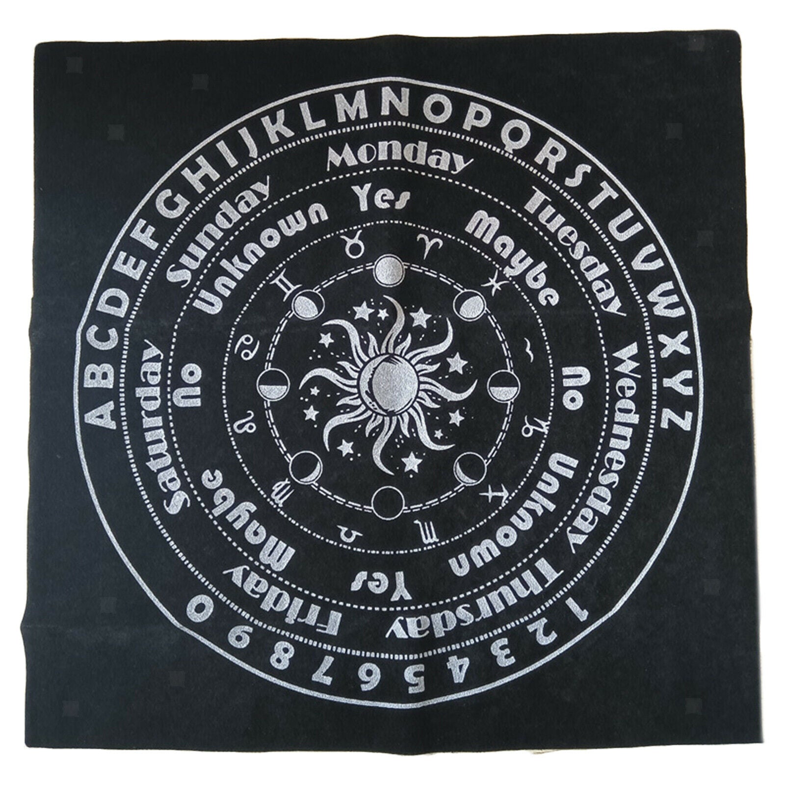 Velvet Board Game Astrology Divination Tarot Tablecloth Altar Cloth Mat
