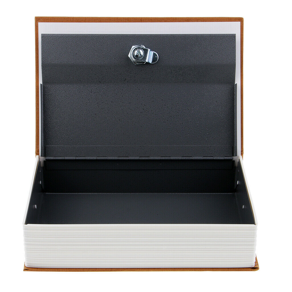 Money Box w/ Keys Jewelry Storage Case Piggy Bank Hidden Safe Box Yellow