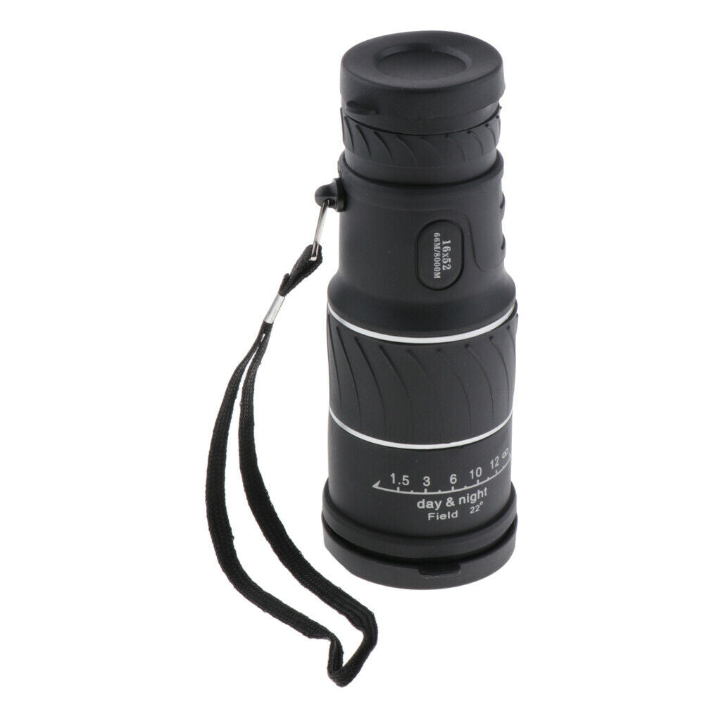 16x52 HD mobile phone small monocular binoculars 25x magnification, optical