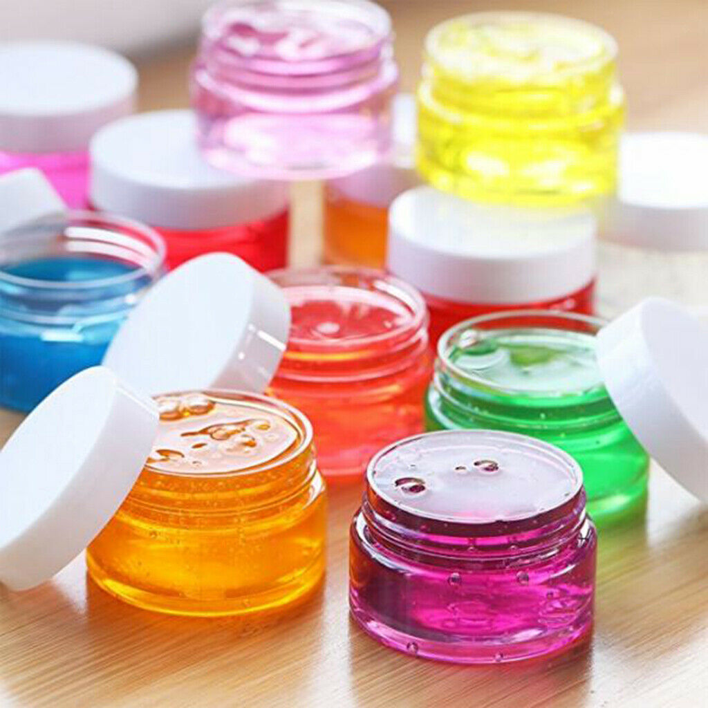 12Set Round Stackable Beads Containers Box Pill Organizer for Jewellery