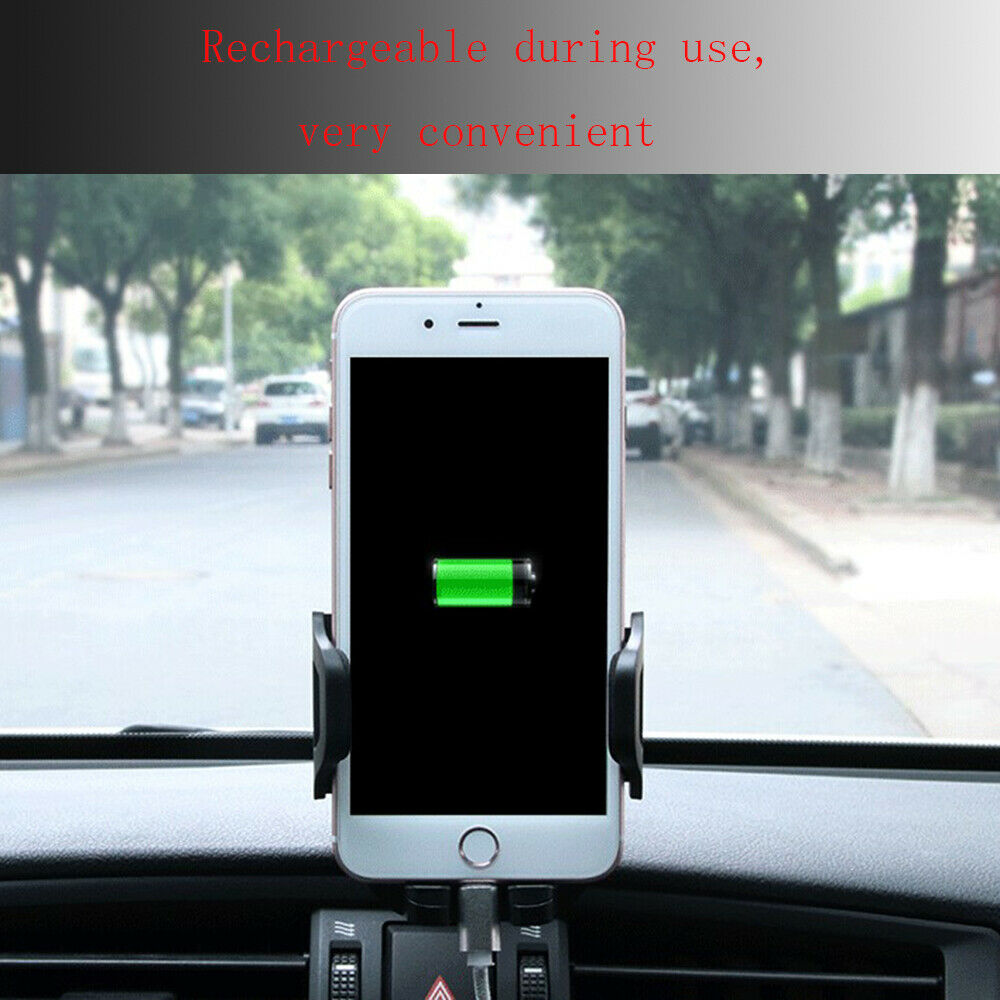 Two-in-one Instrument Panel Outlet Metal Car Bracket Car Mobile Phone Bracket