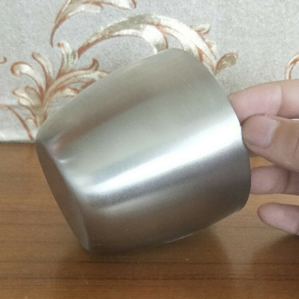 250ml Stainless Steel Tumbler Glass Beer Coffee Water Cold Mug Cup