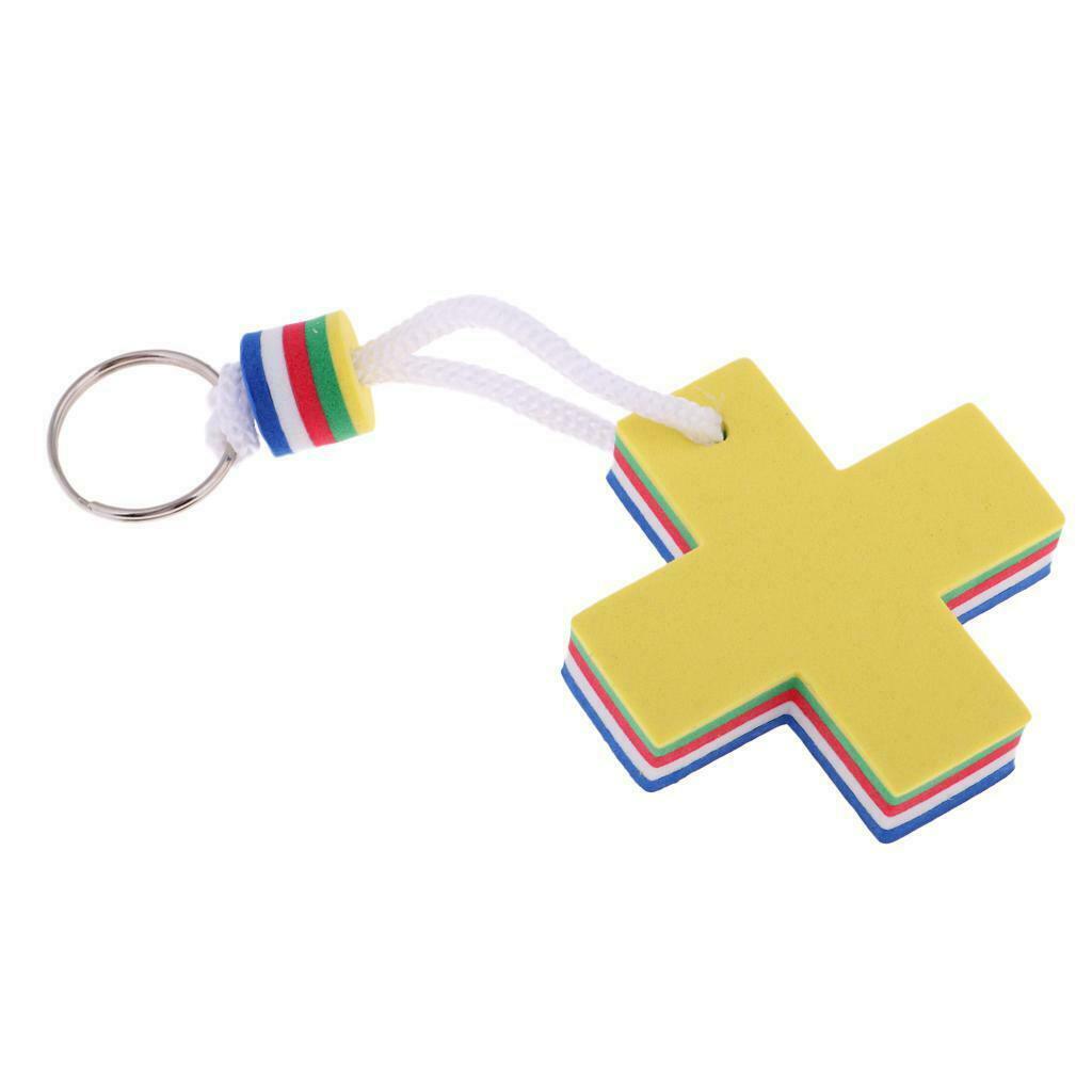 Cross Foam Floating Keyring Keychain Key Float for Boat Fishing Water Sports