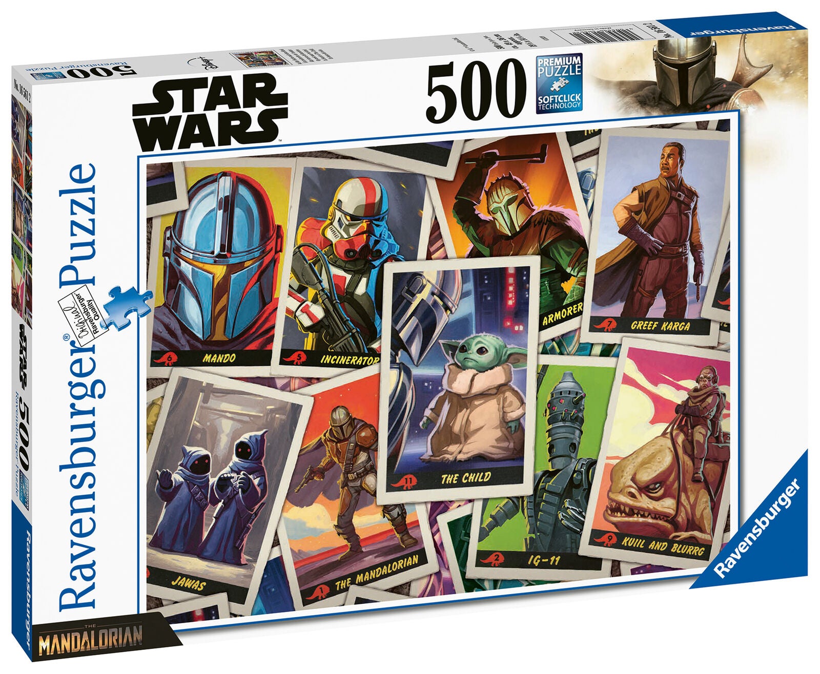 16561 Ravensburger Star Wars The Mandalorian "the Child" Jigsaw Puzzle 500pc 10+