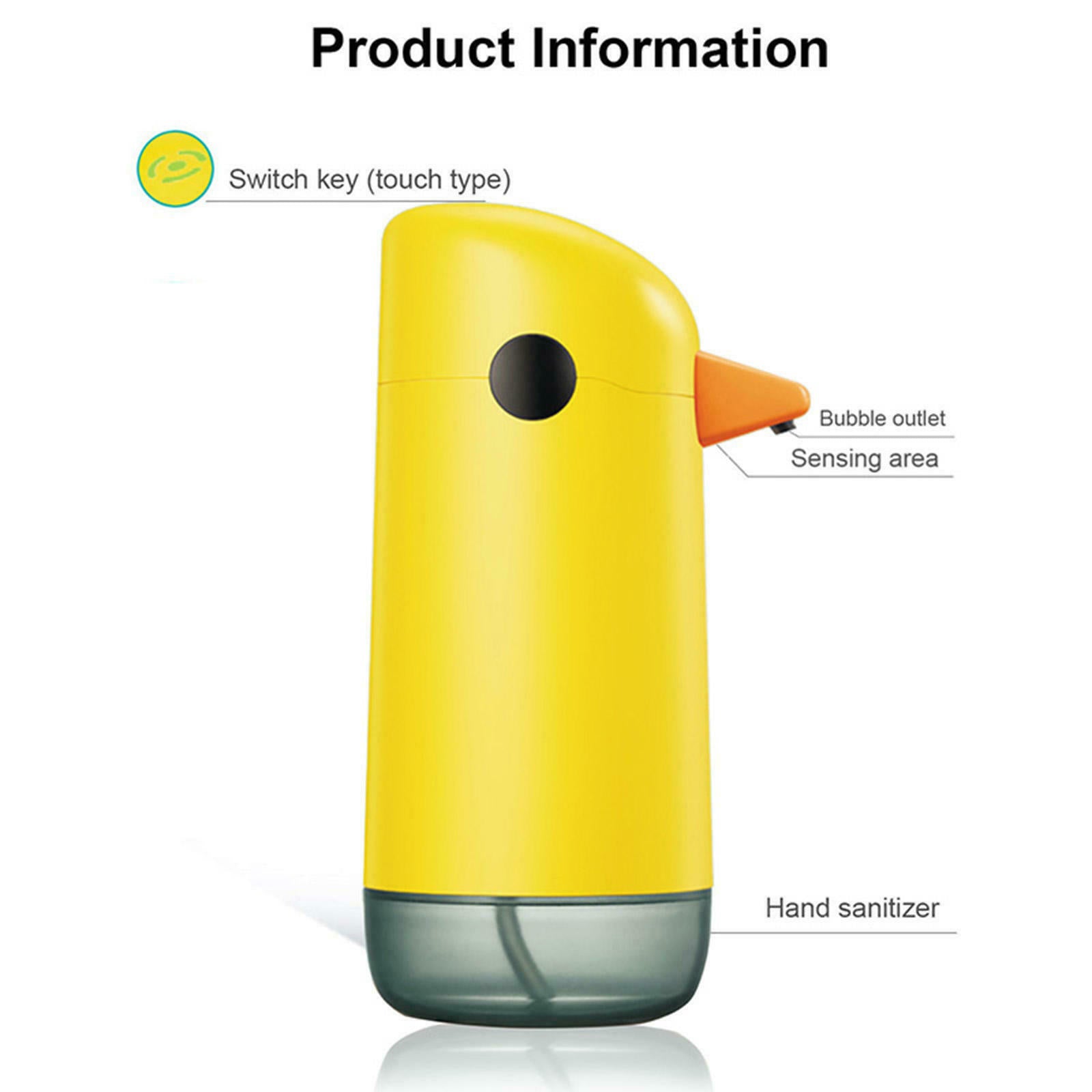 Hand Free Automatic Soap Dispenser Non-Contact Motion Sensor for Bathroom