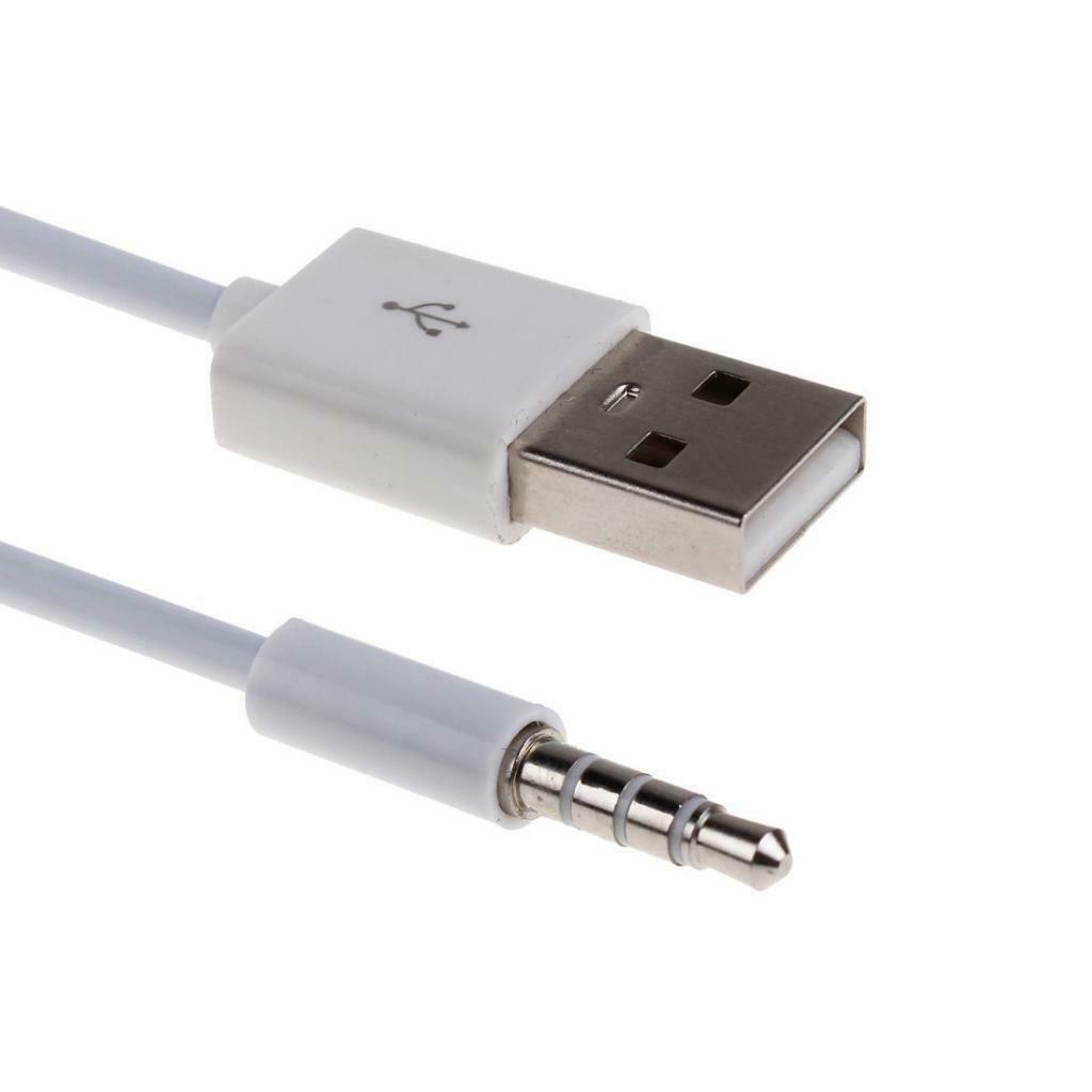 3.5mm AUX Audio Plug   to USB 2.0 Male Converter Cable for MP3