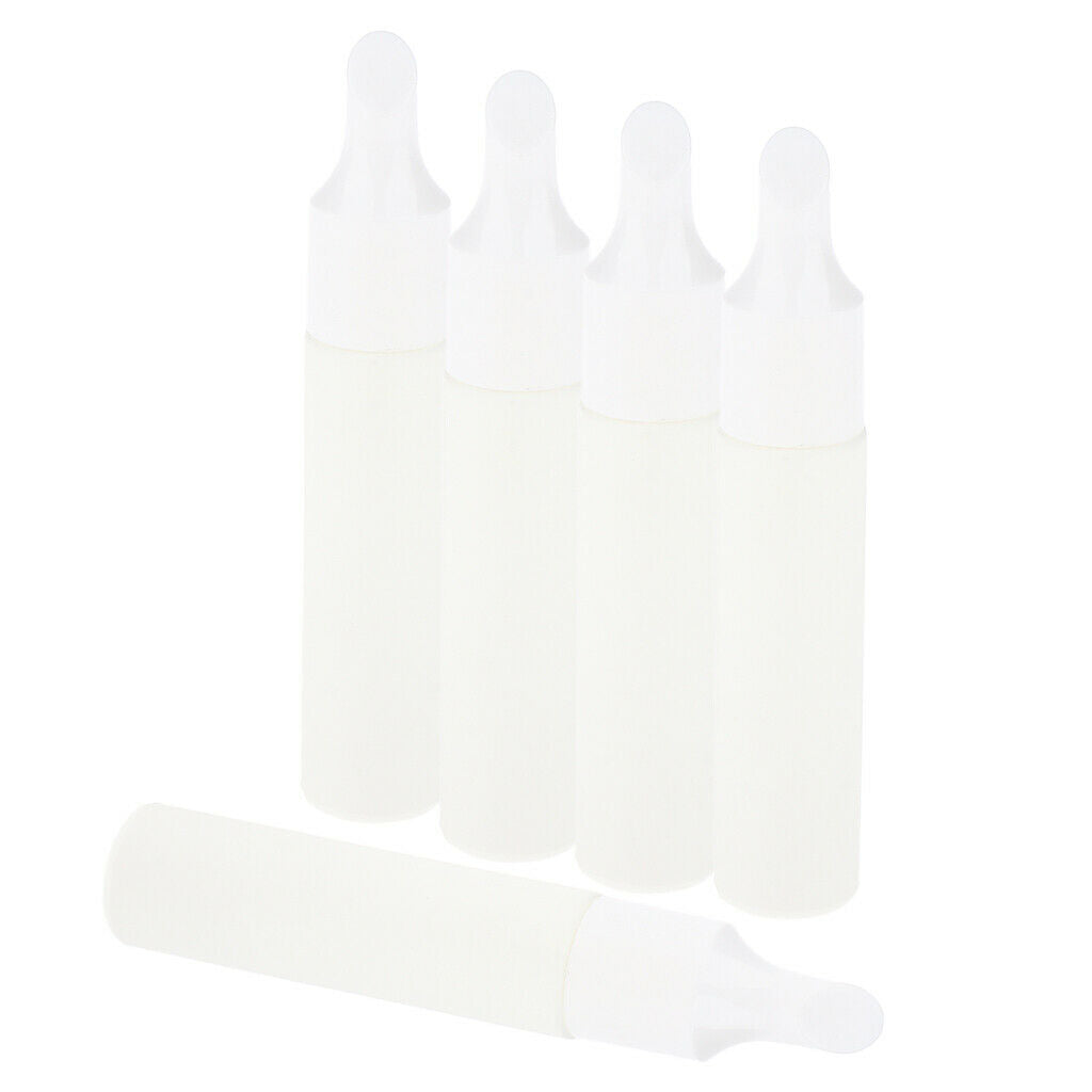 10 Pcs Soft Material Cosmetic Tattoo Color Squeeze Sample Bottle 10ML 15ML