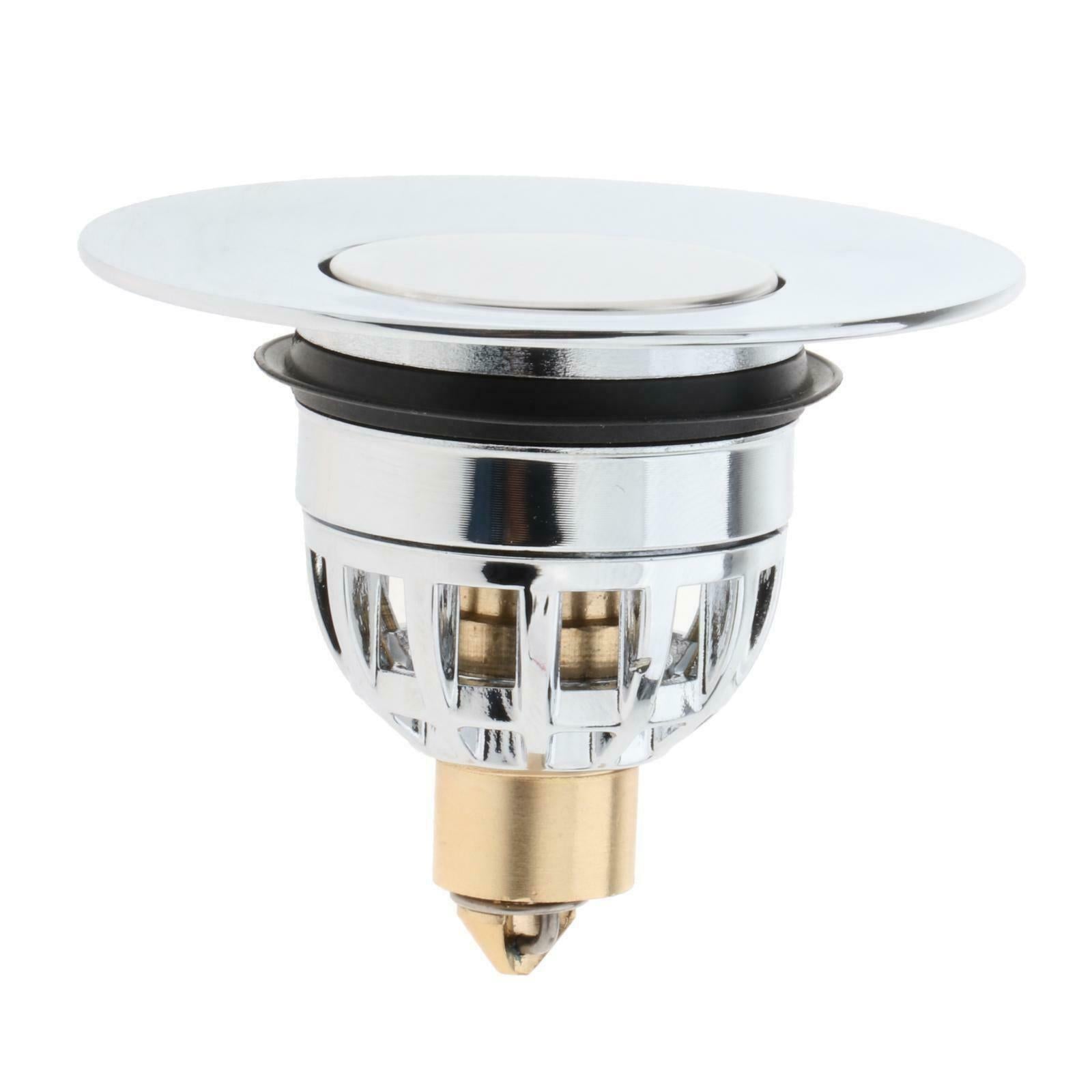 Stainless Steel Build-in Strainer Wash Basin -up Drain Filter Stopper