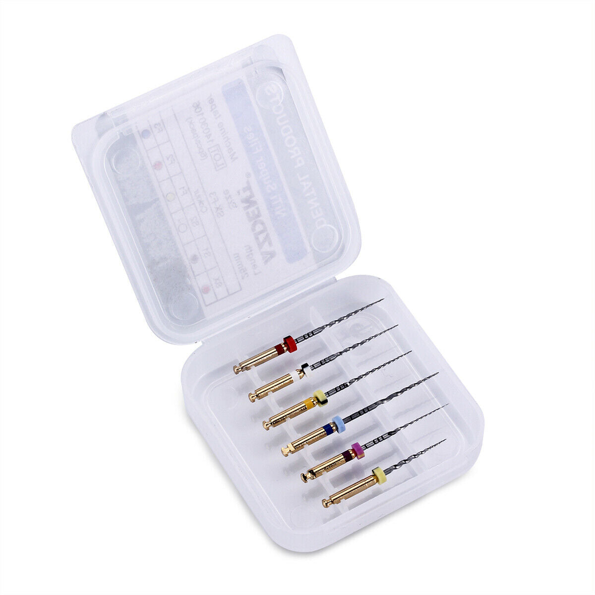 30 X Dental Endodontic NiTi Engine Use Super Rotary Files SX-F3 25mm 6Pcs/kit