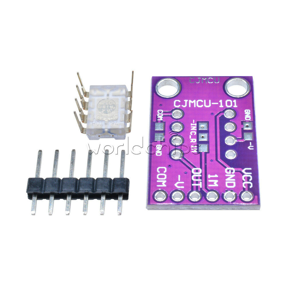 2.7-36V OPT101 Analog Light Sensor Light Module Monolithic Photodiode CJMCU101