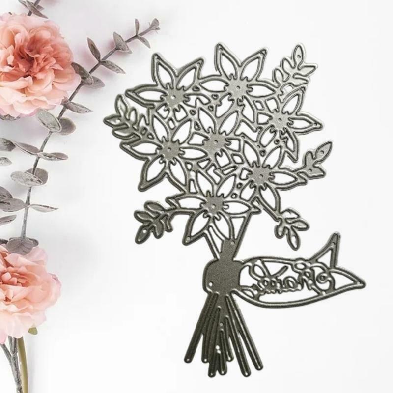 Flower Cutting Dies Stencil DIY Scrapbooking  Album Stamp Paper Card Embossing