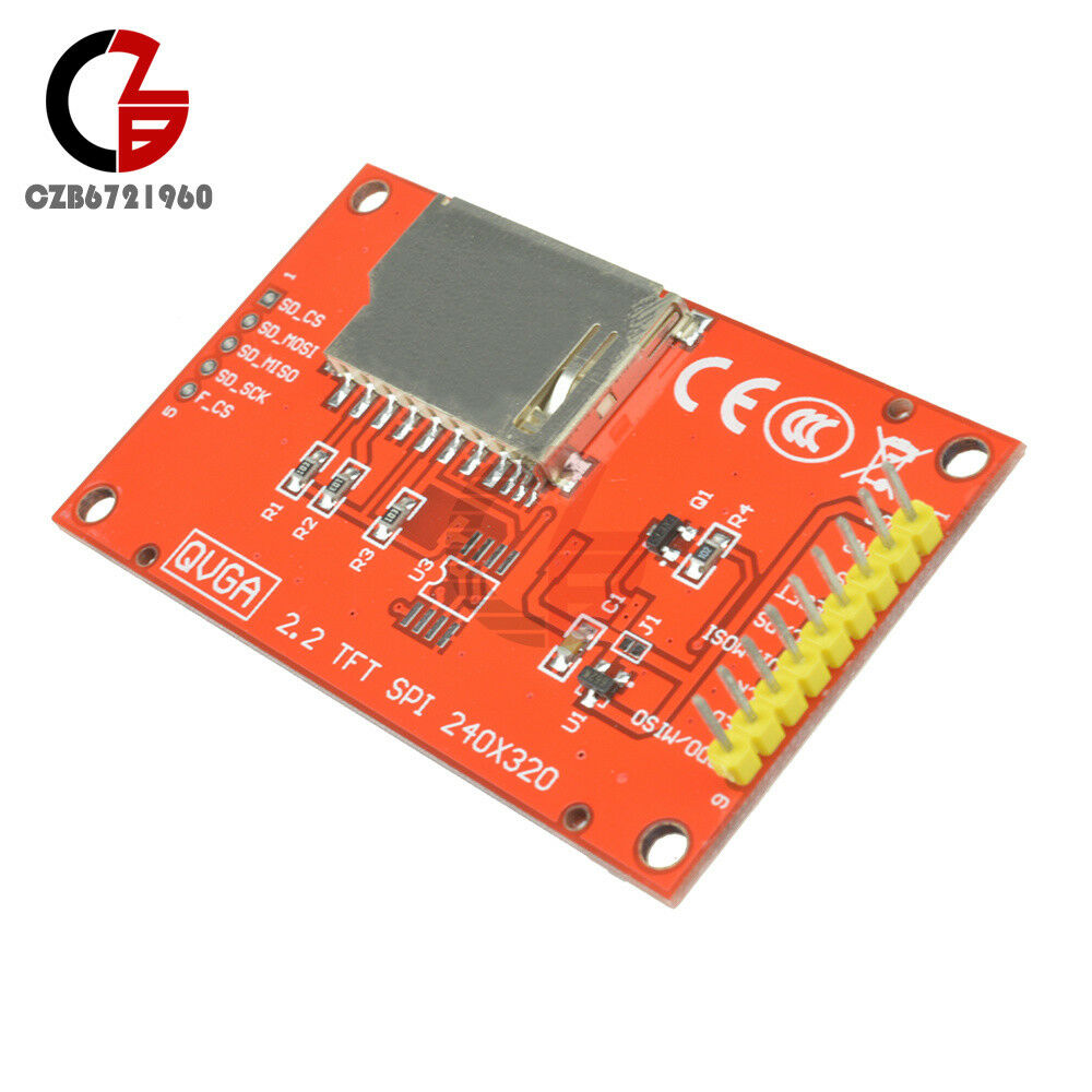 2.2 inch TFT LCD Display Module ILI9341 SPI 240x320 for 51/AVR/STM32/ARM Arduino
