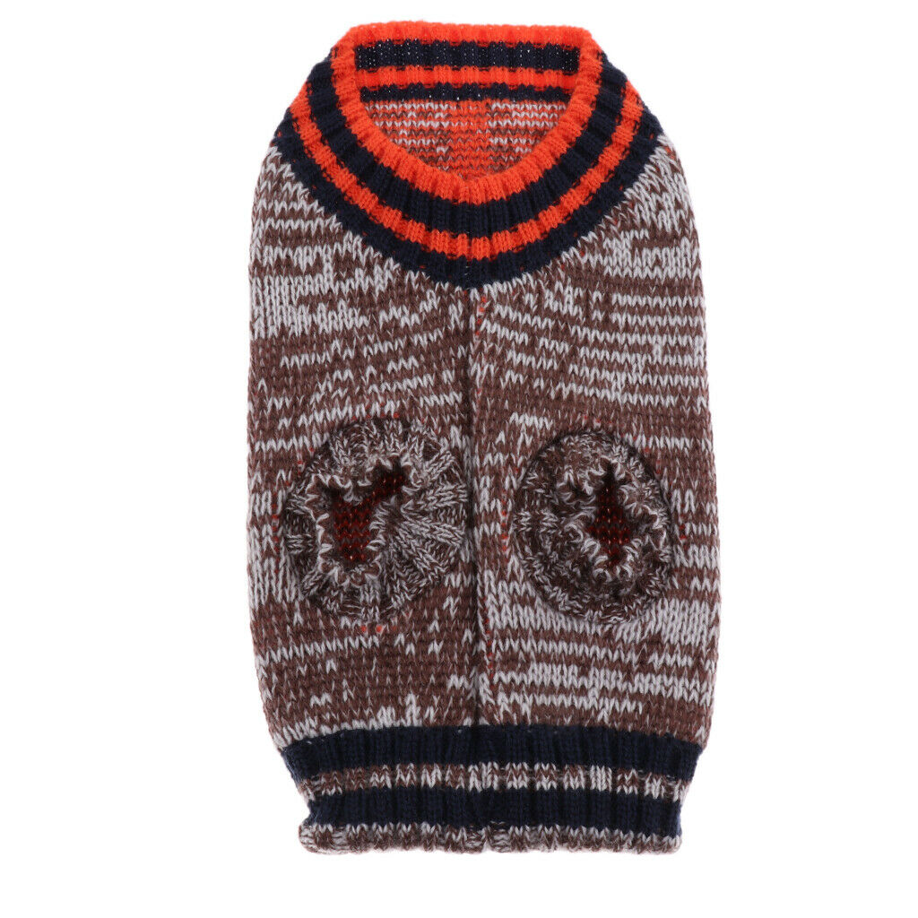 Dog Sweater Pet Thick Warm Clothing Sweater Winter Apperal Snowflake