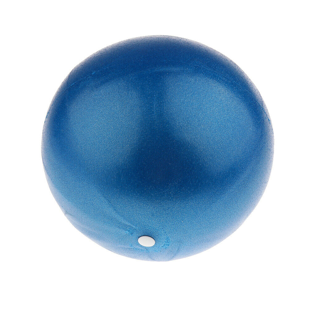 Yoga Ball Physical Fitness Balls Exercise Pain Relief Anti Burst 15cm Blue