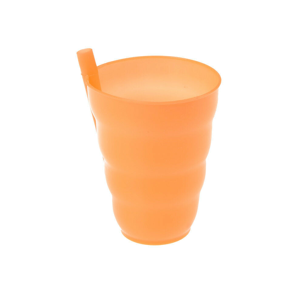 Kids Children Infant Baby Sip Cup with Built in Straw Mug Drink Solid Feed 20DF