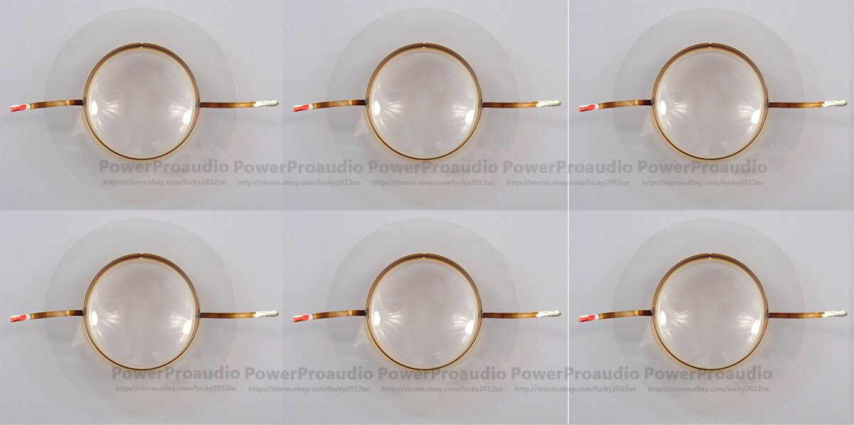 6PCS Replacement Diaphragm For JBL 2414H, 2414H-1 EON 305, 315, 210P