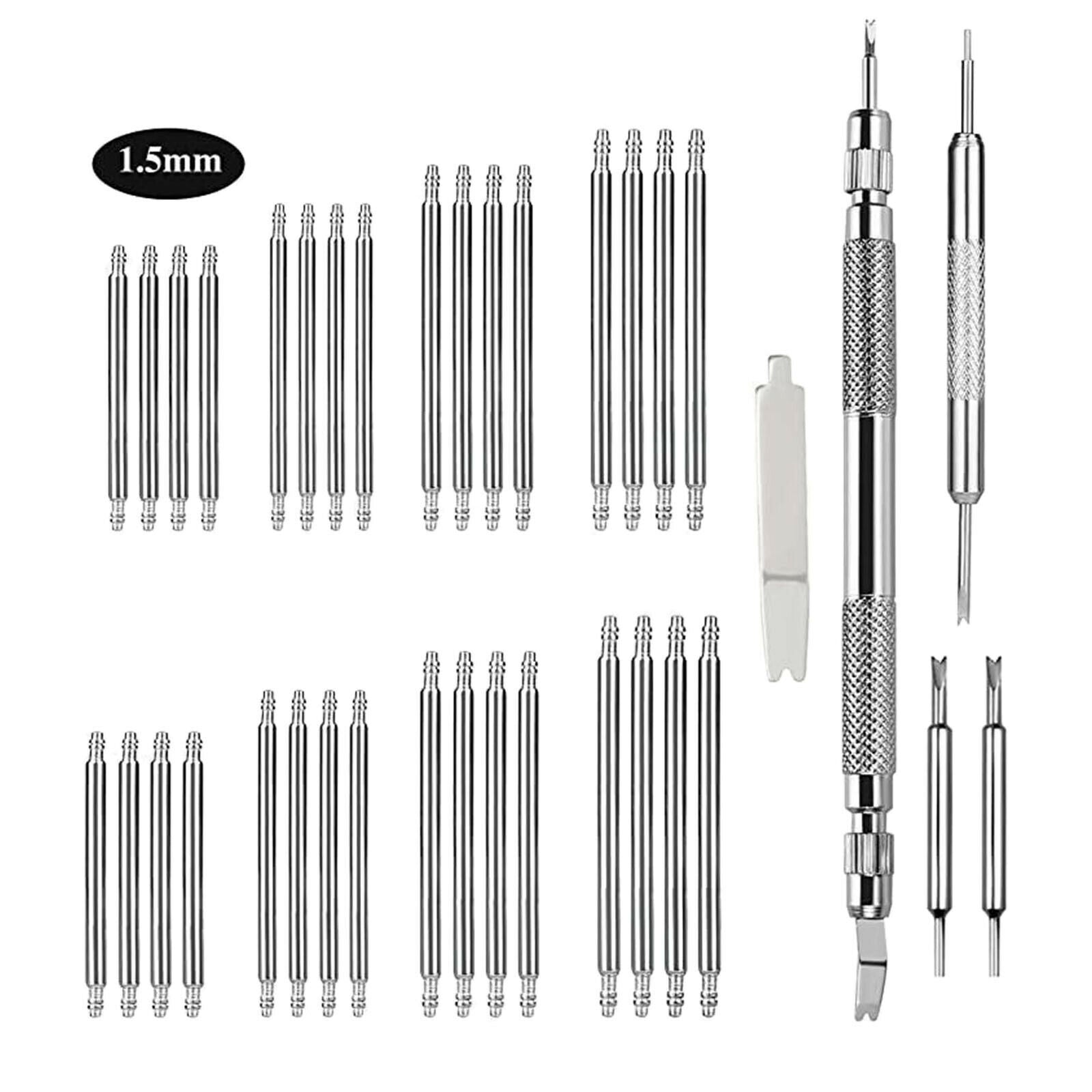 37x Spring Bar Tool Set Watch Band Wrist Strap Pin Removal Repair Jeweler