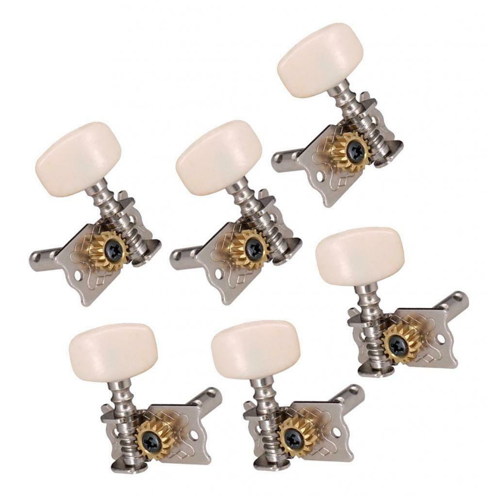 Guitar Open 3Right3Left Tuning Pegs Tuners Knobs for Acoustic Guitar Parts