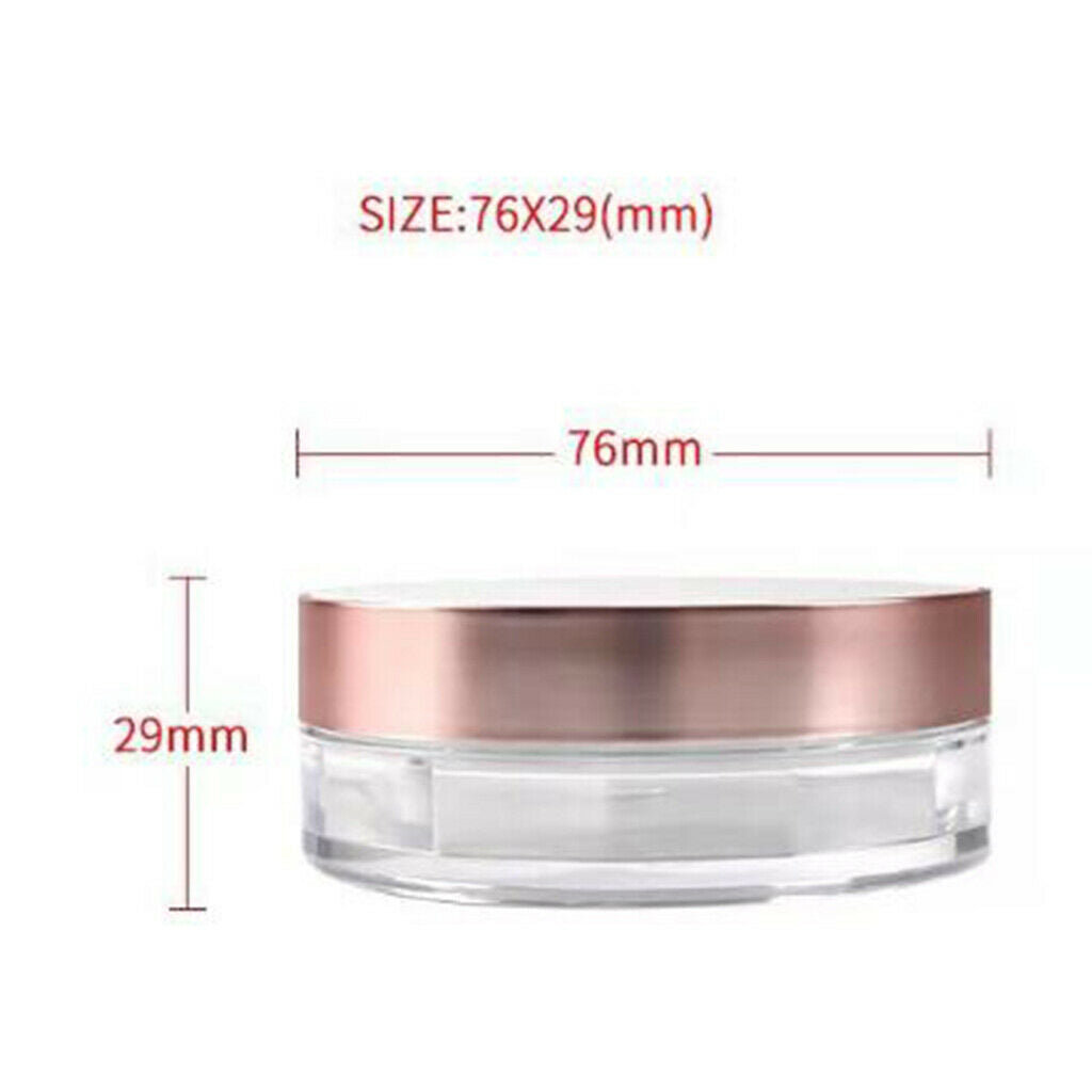 20g Powder Box Empty Powder Container, Cosmetic Empty Box Giant Box With Powder