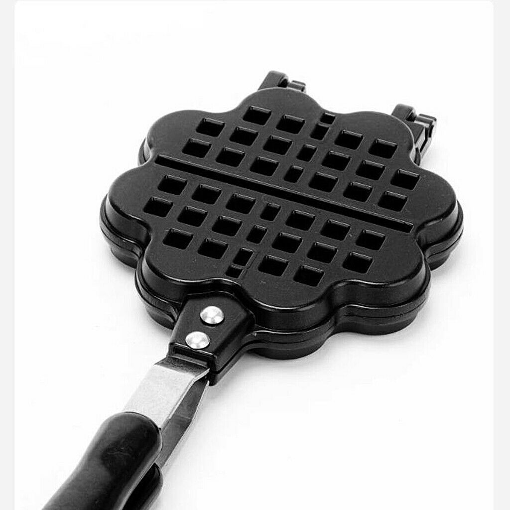 Heart Shape Kitchen Waffle Maker Pan Baking Cake Bakeware for Breakfast