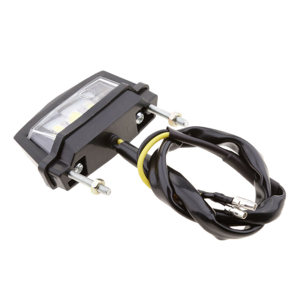 Universal New 12V Rear Brake Tail Light Warning Lamp For Motorcycles Bikes