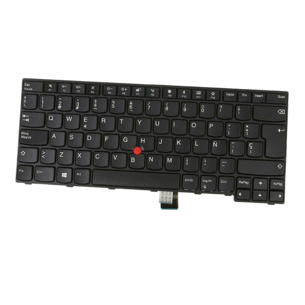 Spanish Layout Keyobard without Frame for Lenovo Thinkpad Eage E470 Desktop