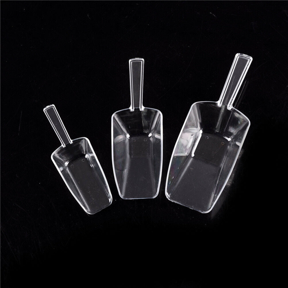 3x/set New Mini Plastic Scoops Sweets Candy Buffet Wedding Party Bar Acce.l8