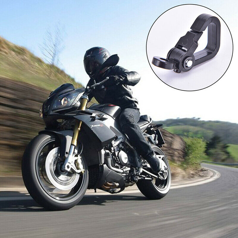 Universal Motorcycle Motorbike Bike Helmet Spring Lock Hanger Hook Hang.l8