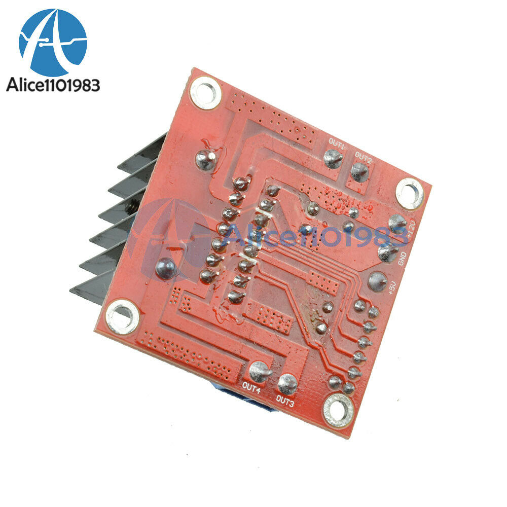 5PCS 25W L298N Dual HBridge DC Stepper Motor L298N Drive Controller Board Module