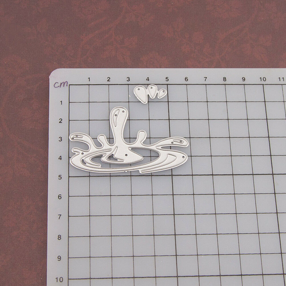 Water dropletMetal Cutting Dies StencilScrapbooking PaperCard Embossing C.l8