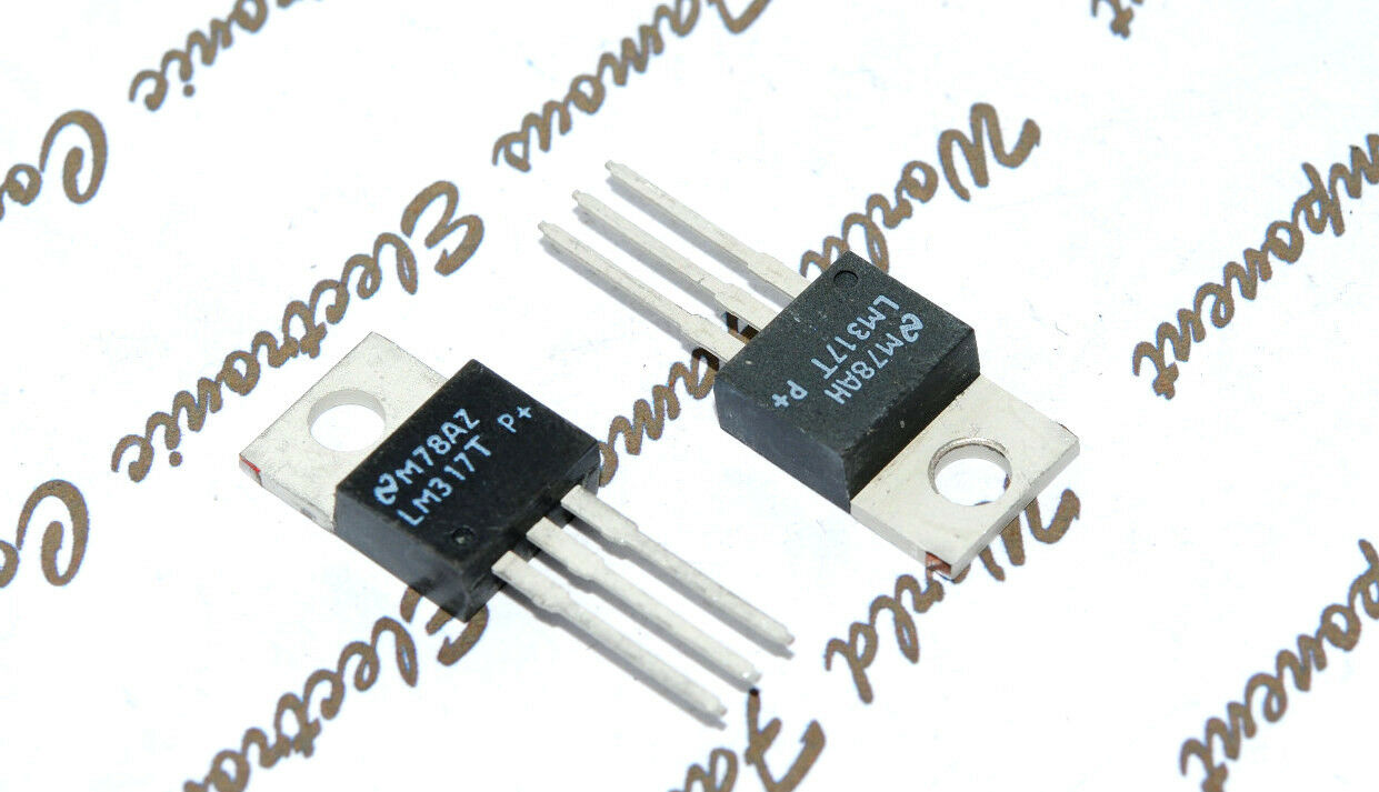 4pcs-National Semiconductor LM317 (LM317T P+) TO-220 Transistor