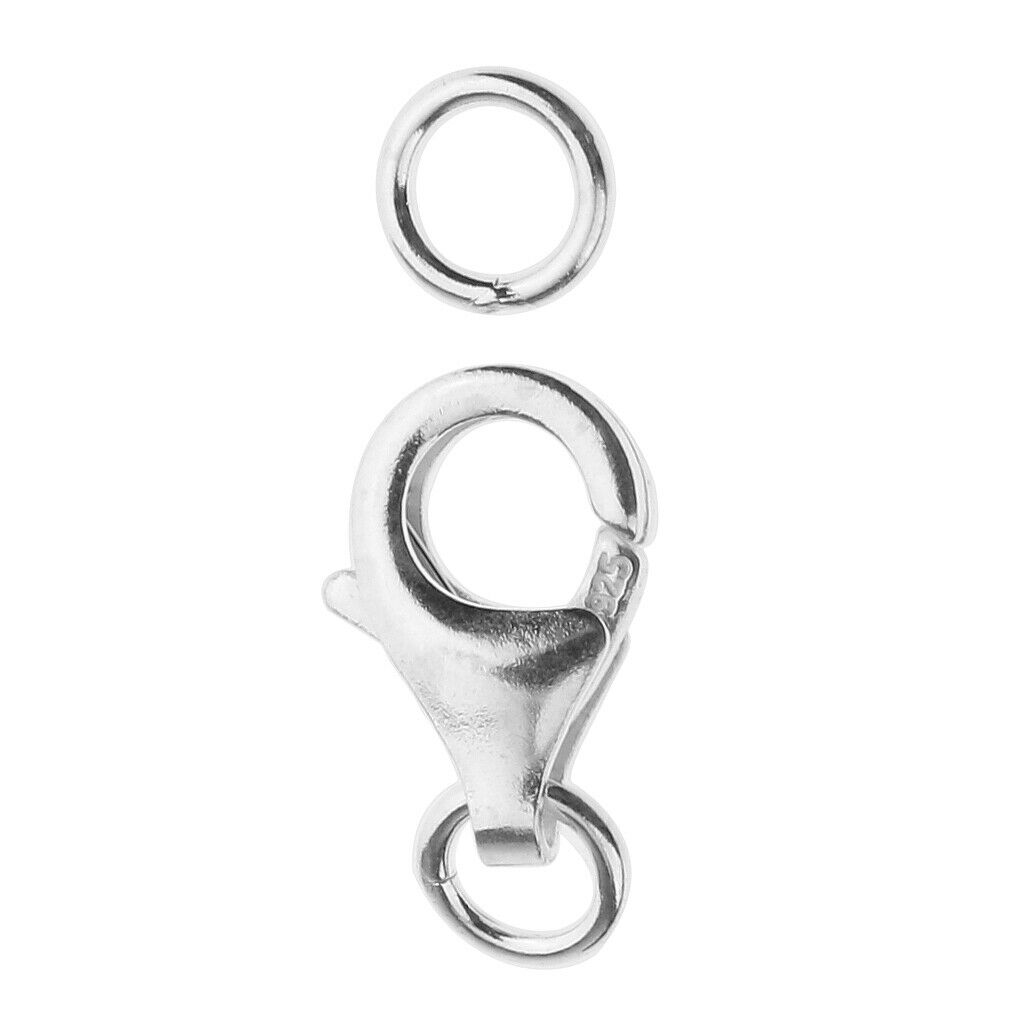 Set Of 5Pcs Clasp Clamp Lobster Ideal For Chain Extension DIY Tool