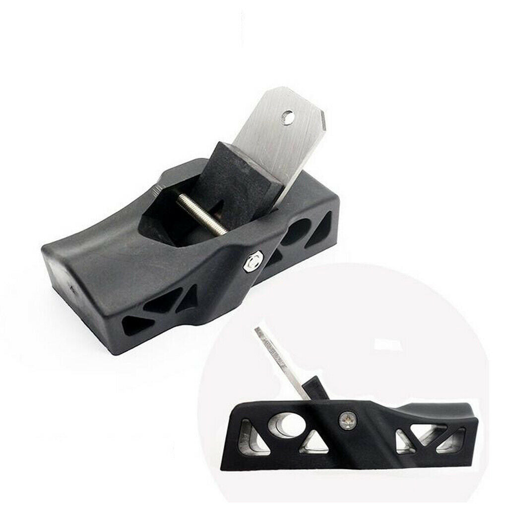 2x DIY Woodworking wood tool Hand Flat Plane Set Bottom Edged Handle Tool #5