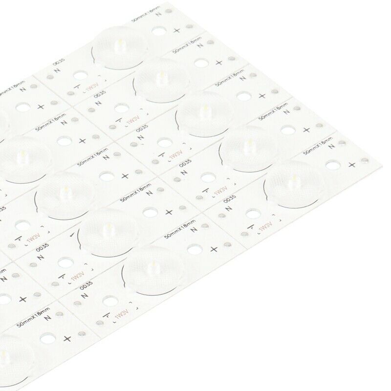 30Pcs 3V SMD Lamp Beads with Optical Lens Filter for 32-65 Inch LED TV Repair(Z4