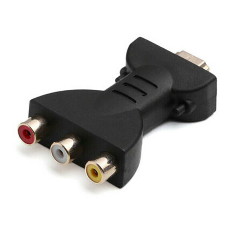 For TV PC HDMI Male to 3 RCA Female Composite AV Audio Video Adapter Converter