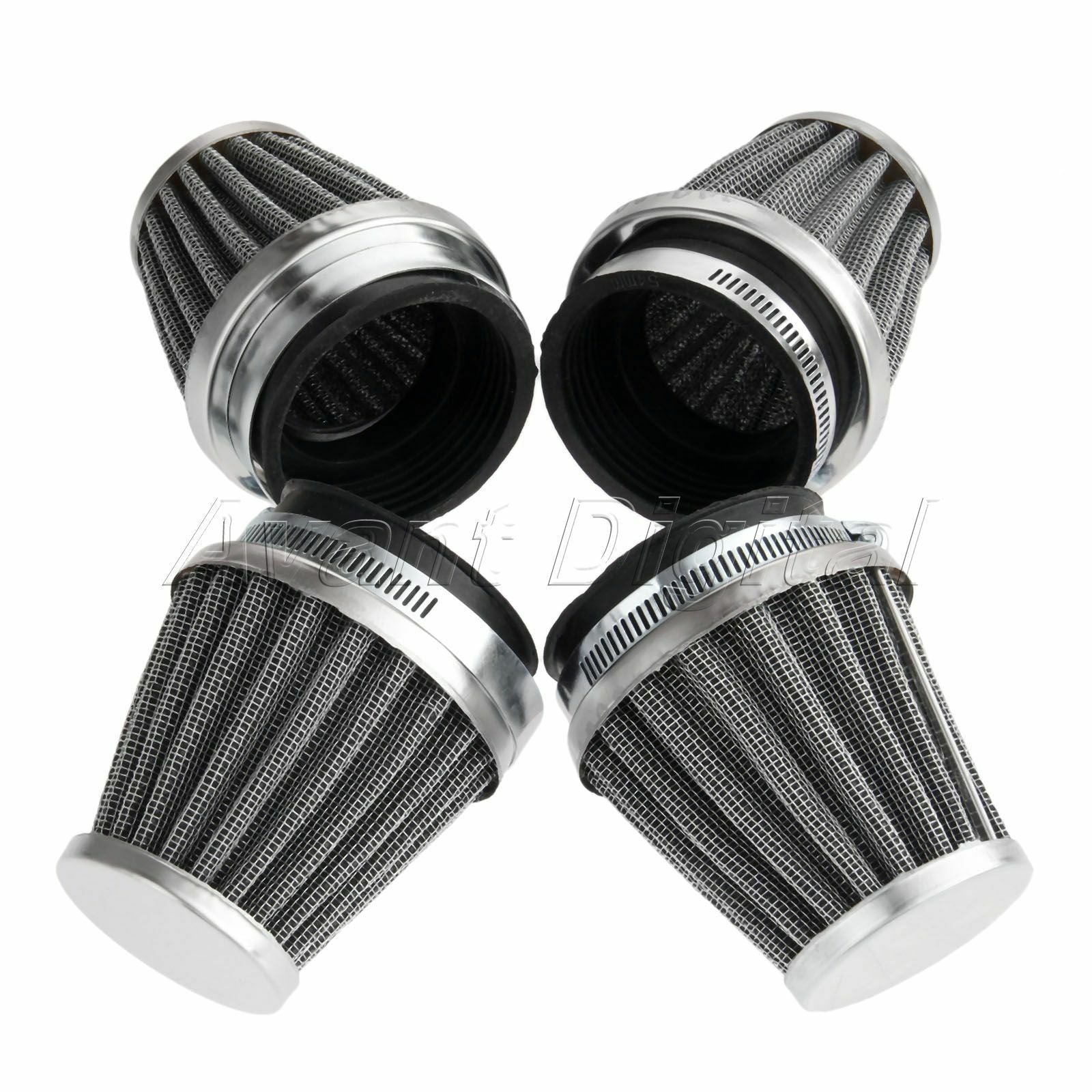 4 X 54mm Racing Air Filter Cleaner For Pit Dirt Motor Bikes Motorcycles Bike ATV