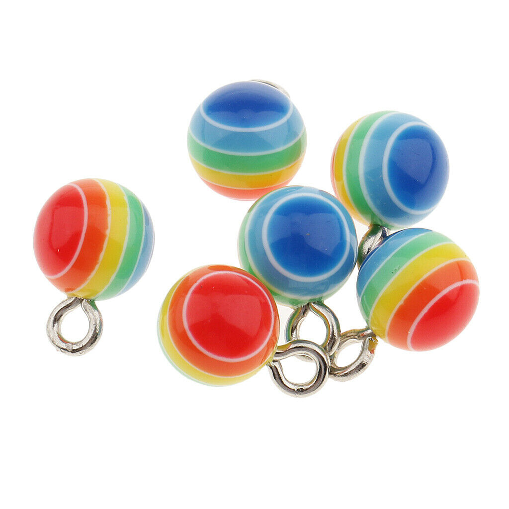 40 pieces ball charms pendants, craft beads, decorative beads, beads pendants