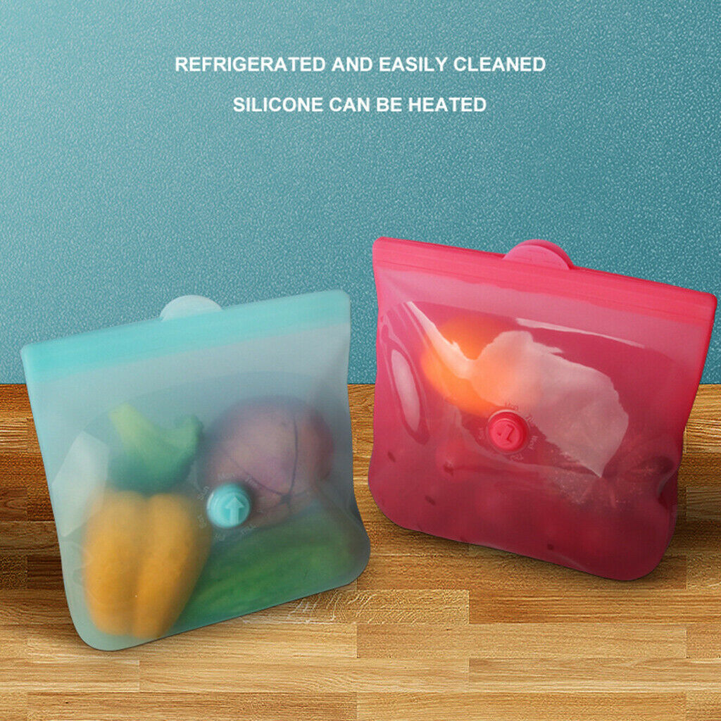 Food Storage Bags Food Grade Vacuum for Snack Cereal Leakproof Fresh Wrap