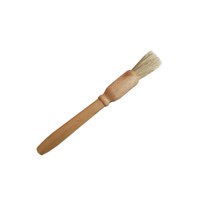 Coffee Grinder Machine Cleaning Brush With Natural Bristles & Wood Handle HN US