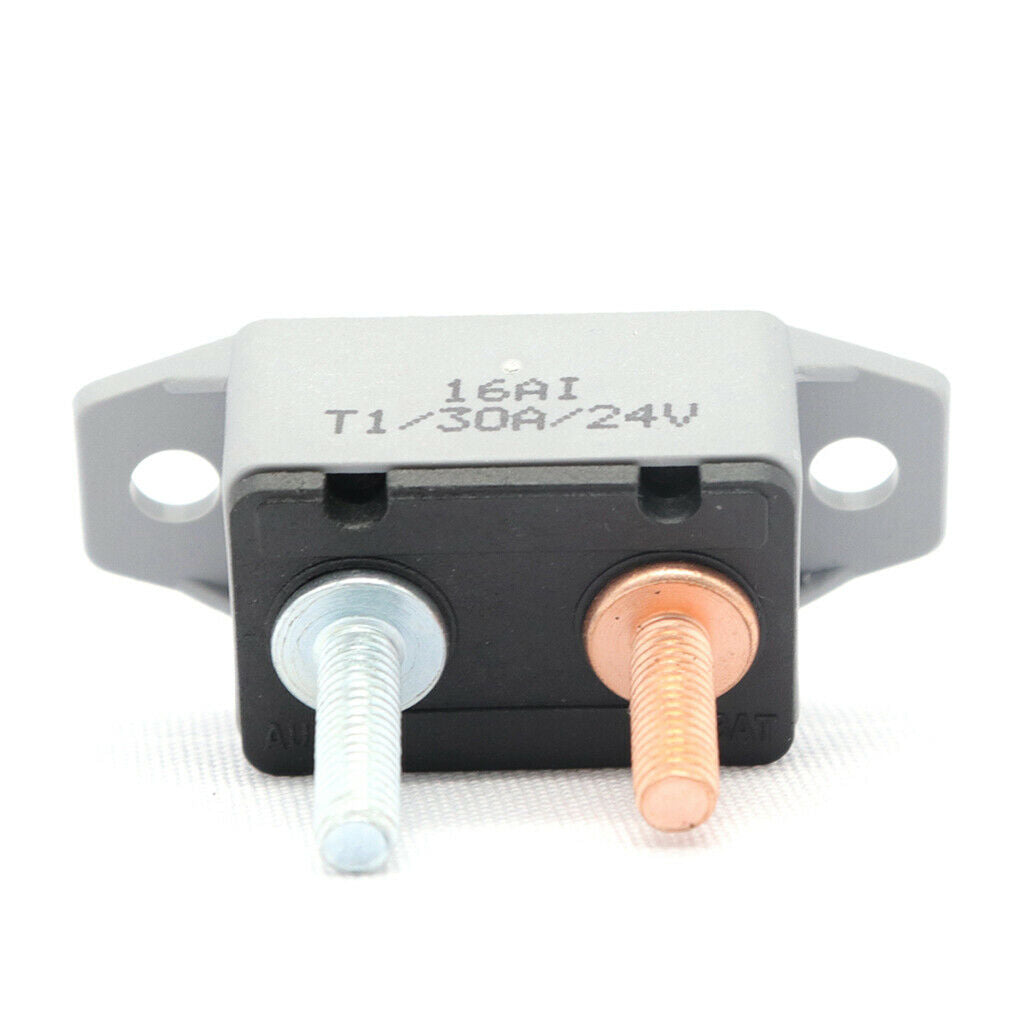 12V  /  24V   Circuit   Breaker  &  Cover   Dual   Battery   Fuse    Auto