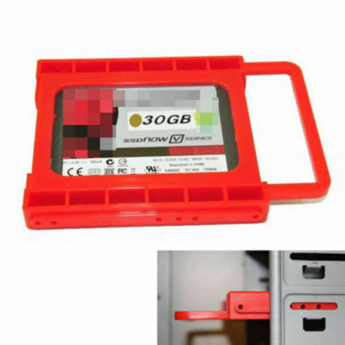 2.5"SSD Hard Drive to 3.5" Drive Bay Adapter Mounting Bracket HDD Converter Tray