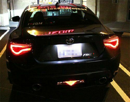 High Power F1 Style 12LED Red Auto Car 3rd Third Rear Tail Brake Light Stop Lamp