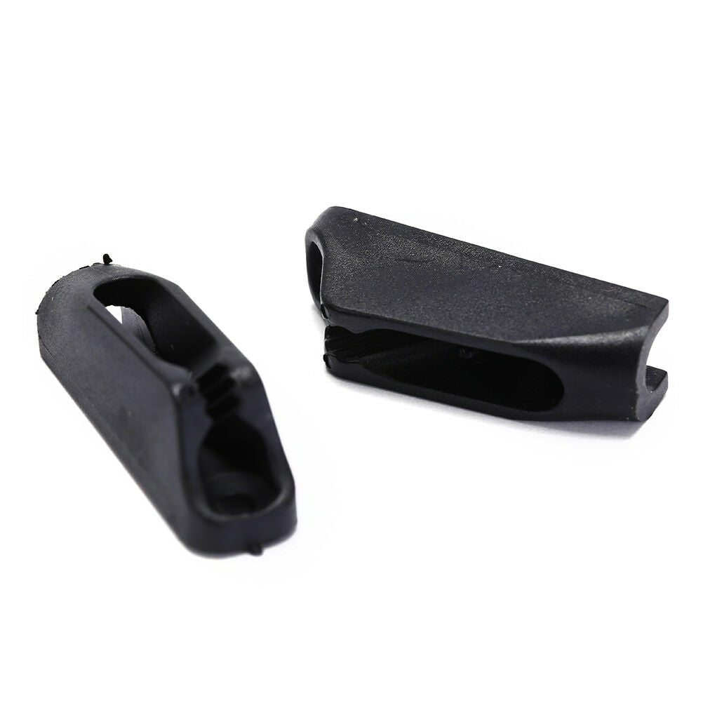 2Pcs Black Nylon Self-lock Rope Cord Tensioner Runner for Kayak accessor.l8