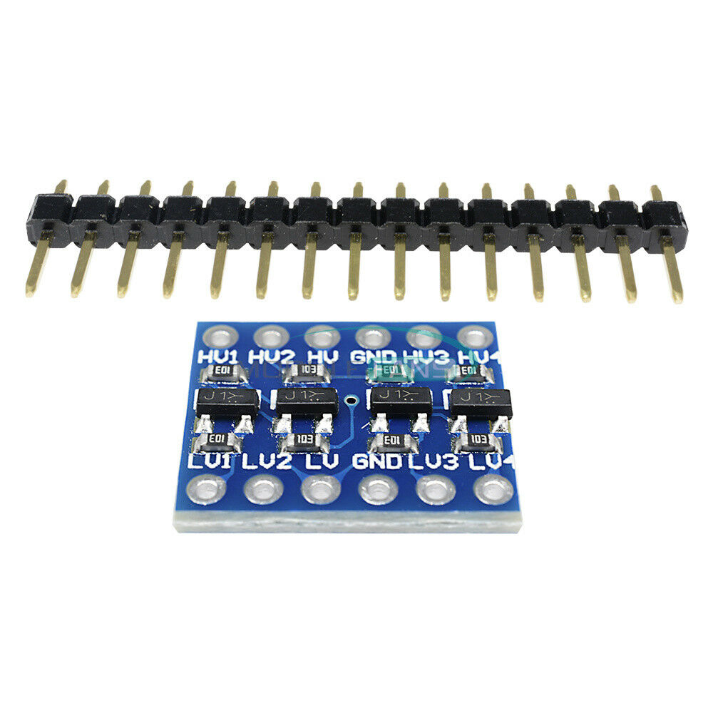 10PCS 4-Channel 5V to 3.3V IIC I2C Logic Level Converter Bi-Directional Module