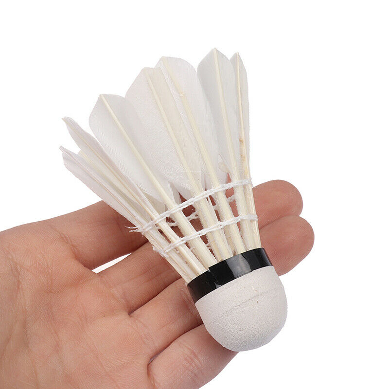 12Pcs/Lot Badminton Duck Feathers Badminton Ball Shuttlecock Sports AccessorBDA